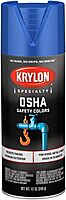 Krylon 2416 OSHA Color Paint Safety Blue, 12 Ounce Aerosol
