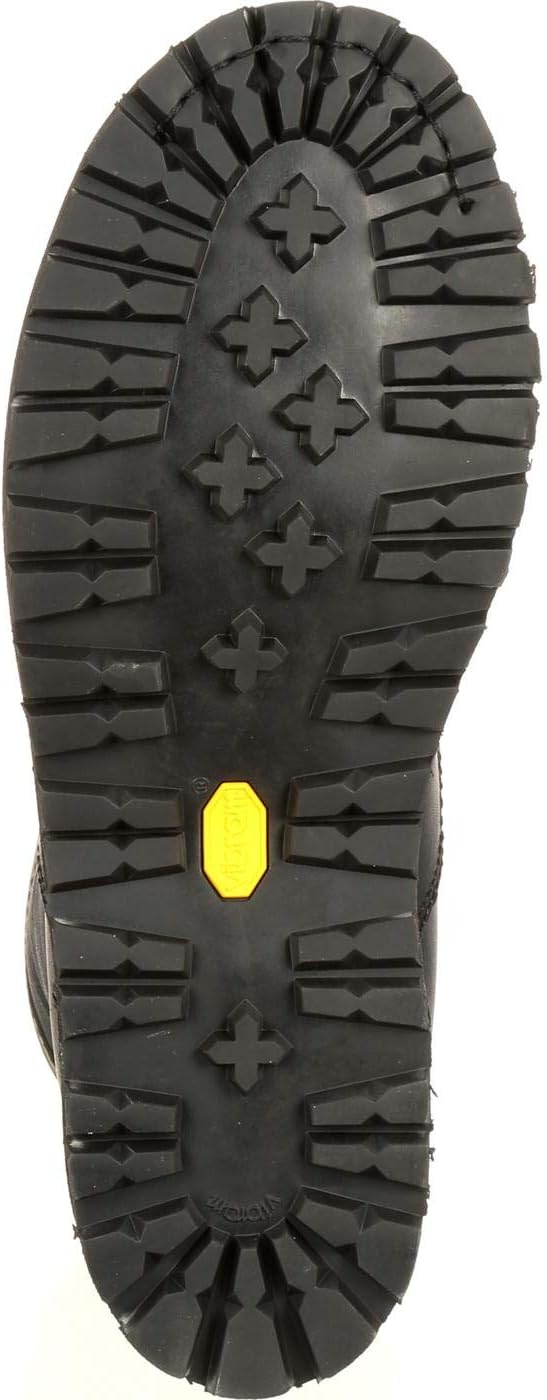 ROCKY Portland Lace-to-Toe Waterproof Public Service Boots 7 Black