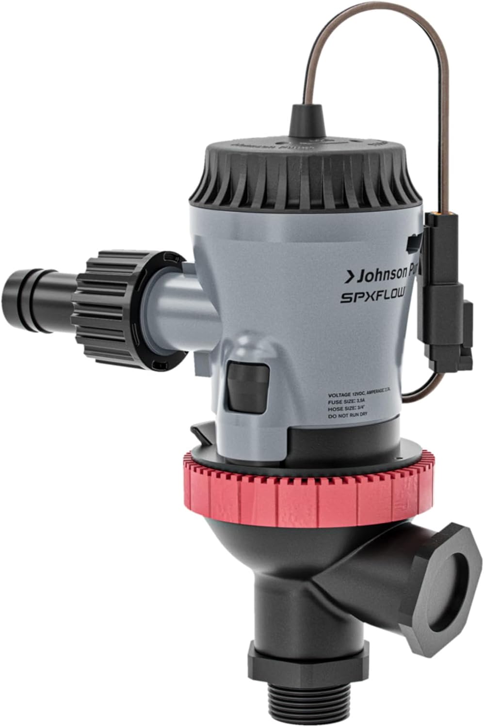 Johnson Pump Aqua O2 Twin Port 800 GPH Aerator Pump - Flex Mount - 12V