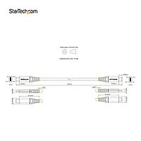 StarTech.com 6ft (2m) USB C Cable 5Gbps - Durable USB-C Cable - USB 3.2 Gen 1 Type-C Cable