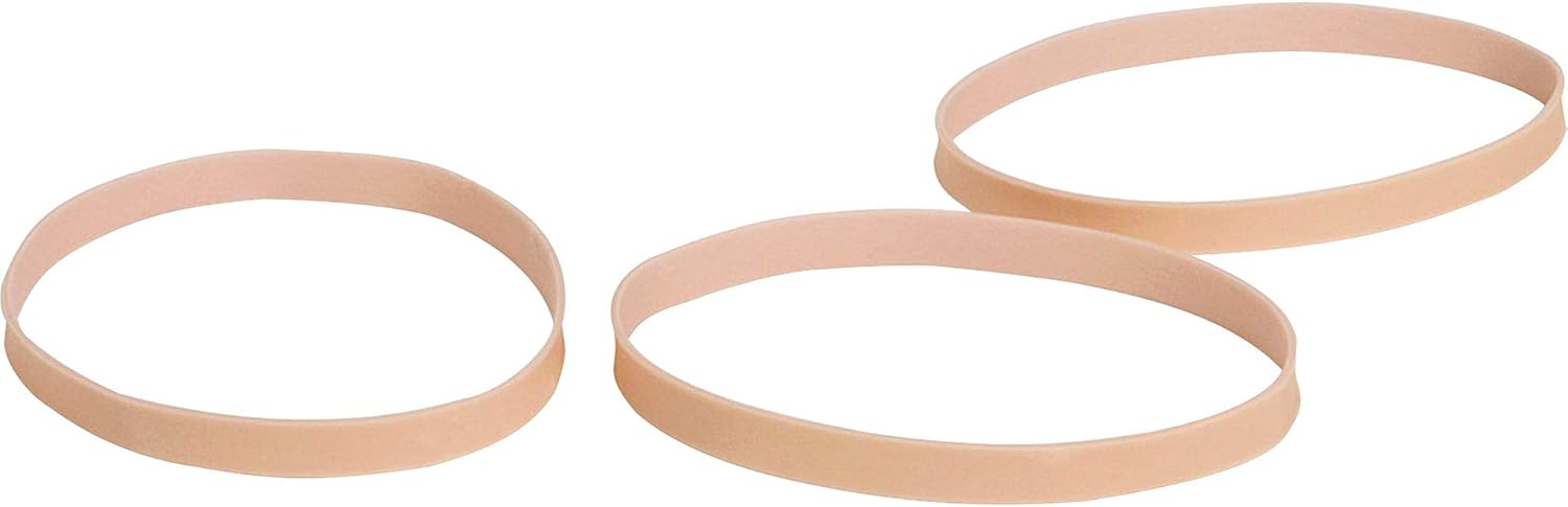 Business Source Quality Rubber Bands - Size: #64 - 3.3in Length x 0.3in Width - Sustainable - Rubber - Crepe - 320 / Pack