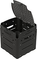 RAILBLAZA Gear Hub Kayak Fishing Crate - with 4 Internal Rod Holders, Storage for 8 TackleBoxes