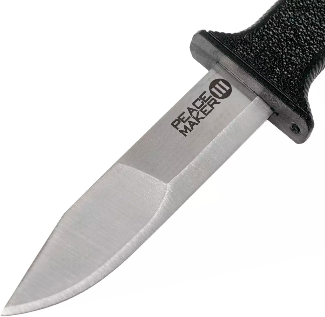Cold Steel Peace Maker III 4" Fixed Blade 4116 Stainless Steel Clip Point Tactical Outdoor Knife, 4.5" Kray-Ex Handle