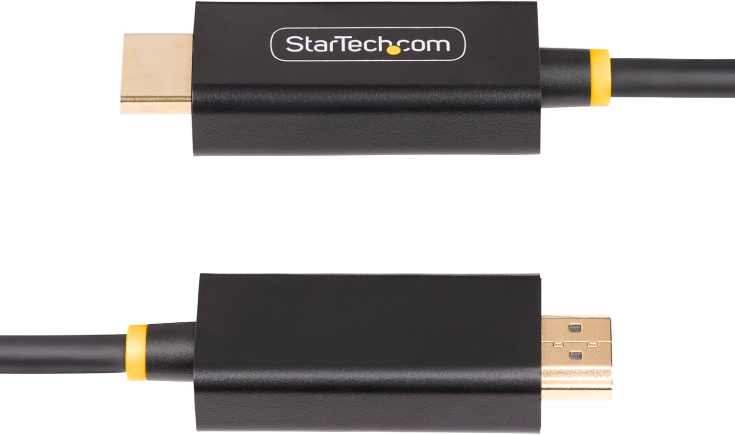 StarTech.com 6.6ft (2m) DisplayPort to HDMI Adapter Cable, 4K 60Hz with HDR, DP to HDMI 2.0b Cable, Active Video Converter