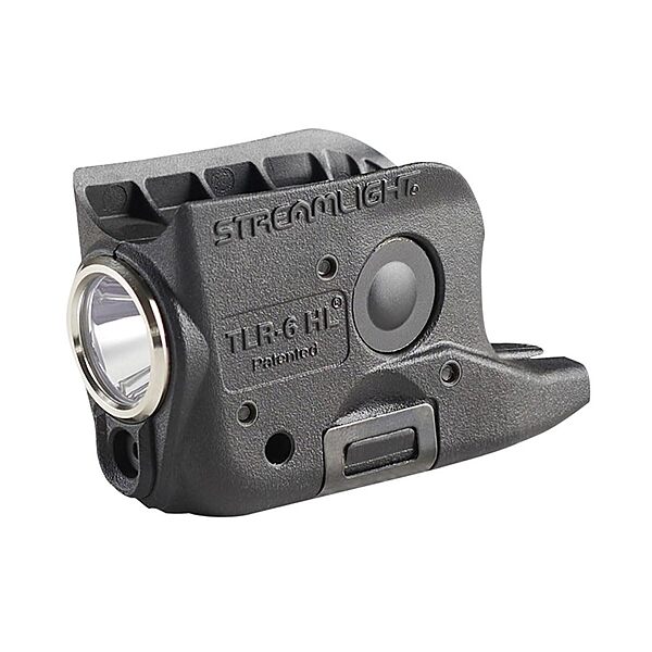 Streamlight 69340 TLR-6 HL 300-Lumen Rechargeable Tactical Weapon Light with Integrated Red Aiming Laser Designed Exclusively and Solely for Glock 42/43 and 43X/48 (Non-Rail or MOS), Black