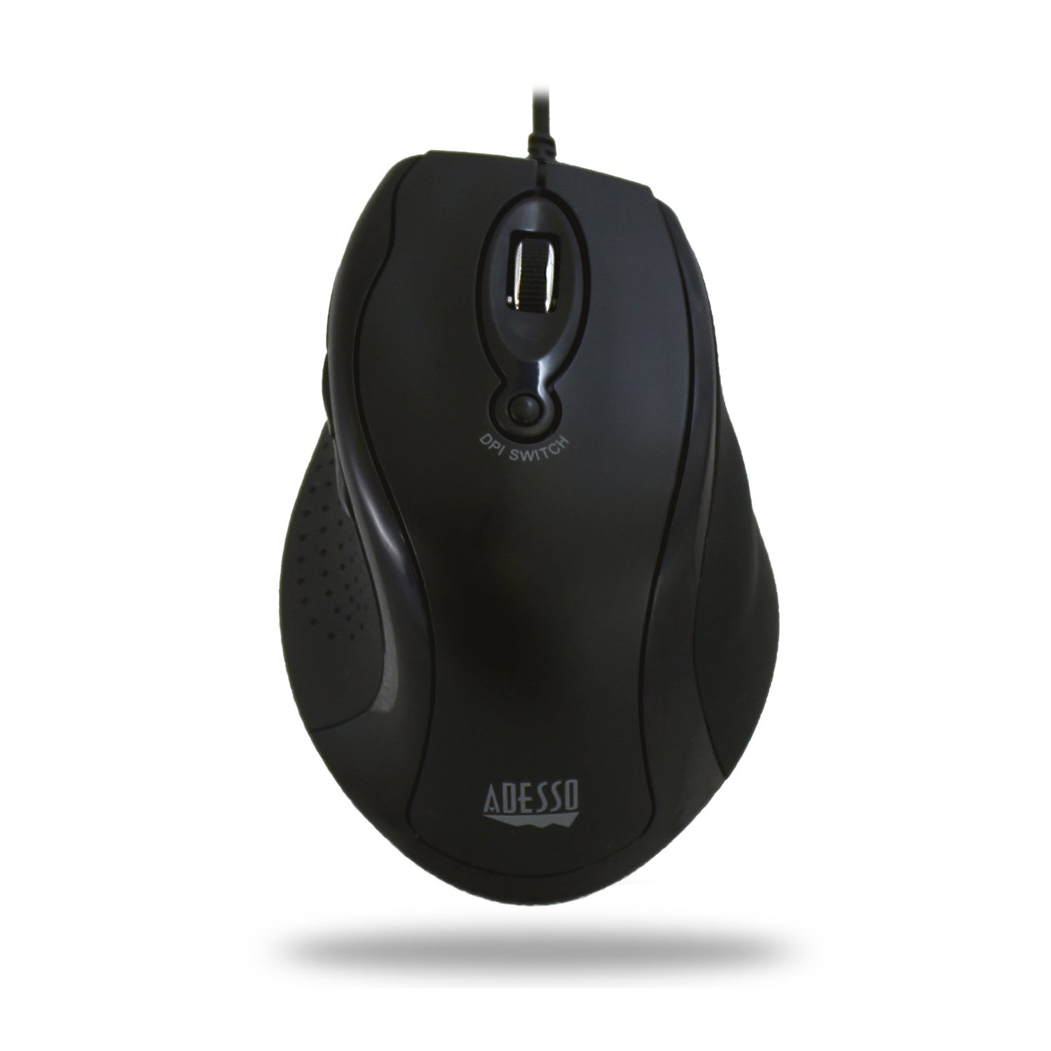 ADESSO iMouse G2 - USB Ergonomic Optical Mouse Adjustable DPI, Black