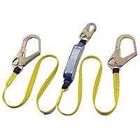 PEAKWORKS 6 ft Double-Leg Shock Absorbing Safety Lanyard