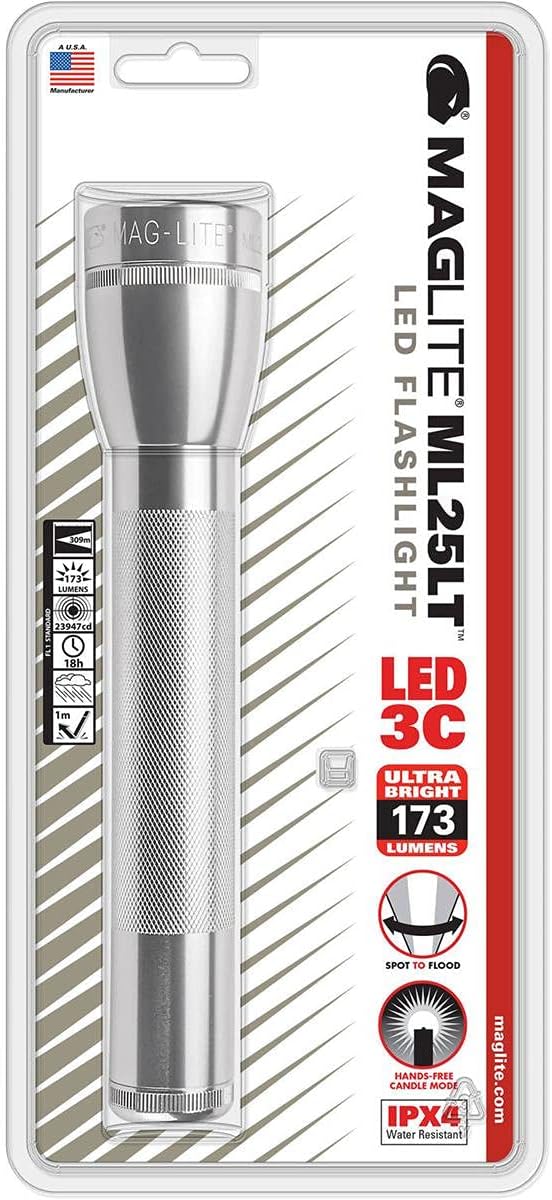 MAGLITE ML25LT LED 3-Cell C Flashlight
