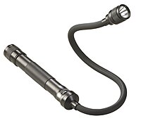 Streamlight 71600 Jr. Reach LED 115-Lumen Handheld Flashlight With Flexible Extension Cable and two (2) AA Alkaline
