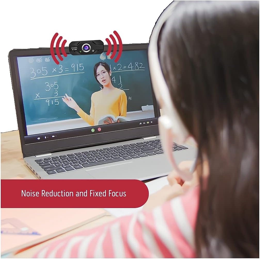 CODi Aquila HD 1080P Fixed-Focus Webcam