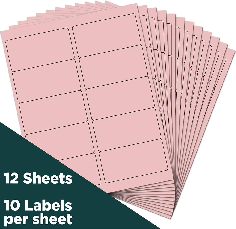 JAM PAPER Mailing Address Labels - Self-Adhesive Rectangular
