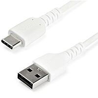StarTech.com USB A to USB C Charging Cable - USB 2.0, Aramid Fiber