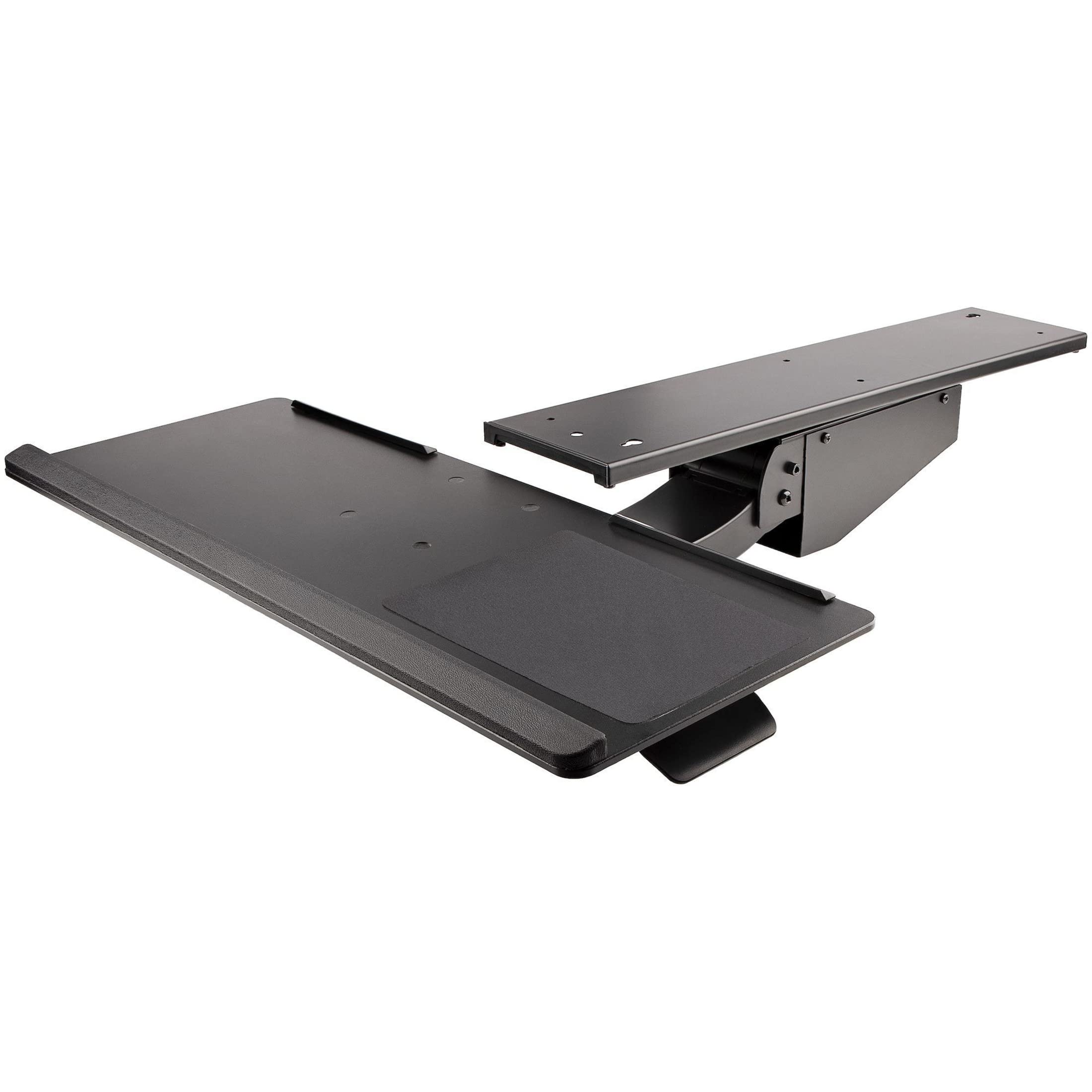 StarTech.com Under Desk Keyboard Tray - Full Motion & Height Adjustable Keyboard and Mouse Tray