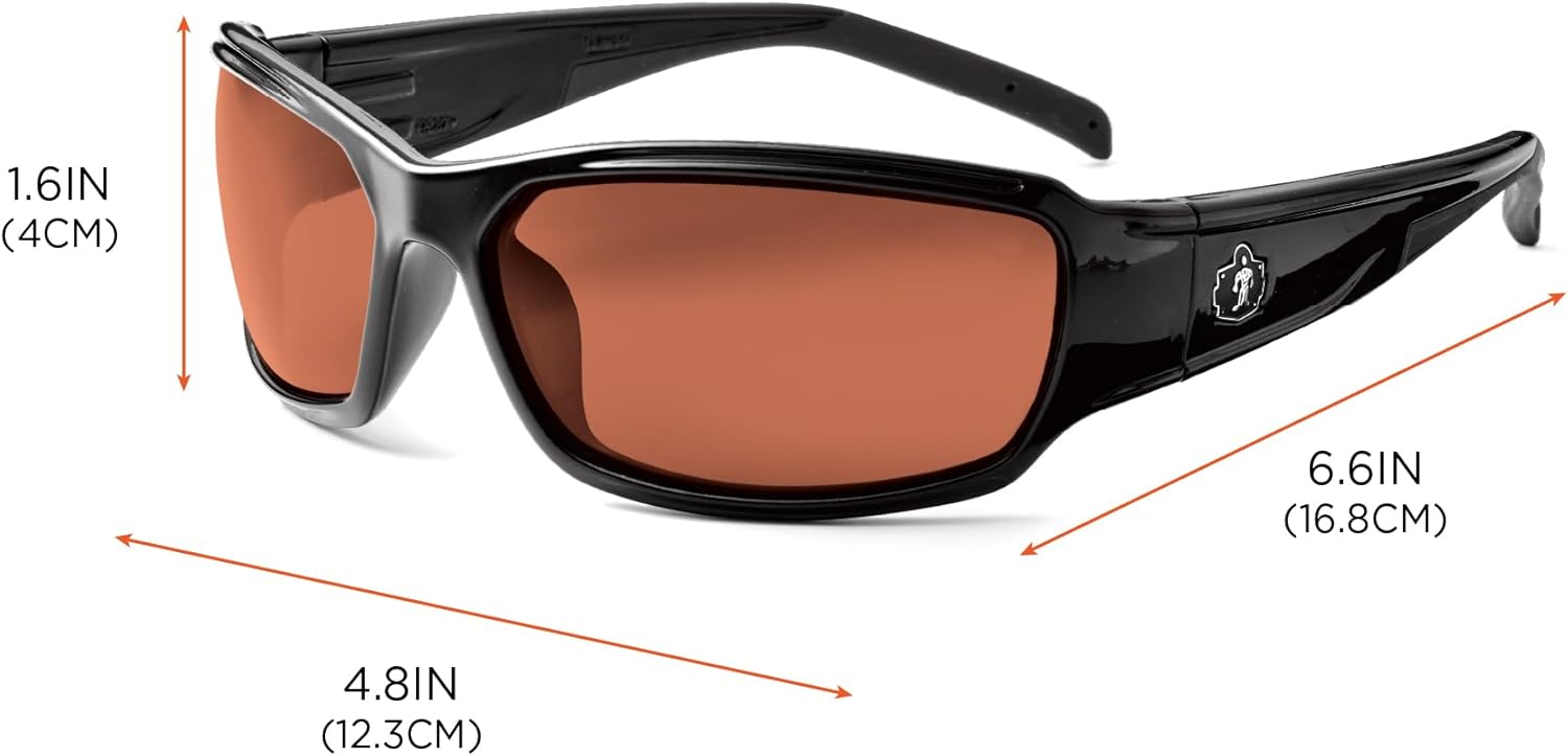 ERGODYNE Skullerz THOR Polarized Safety Glasses