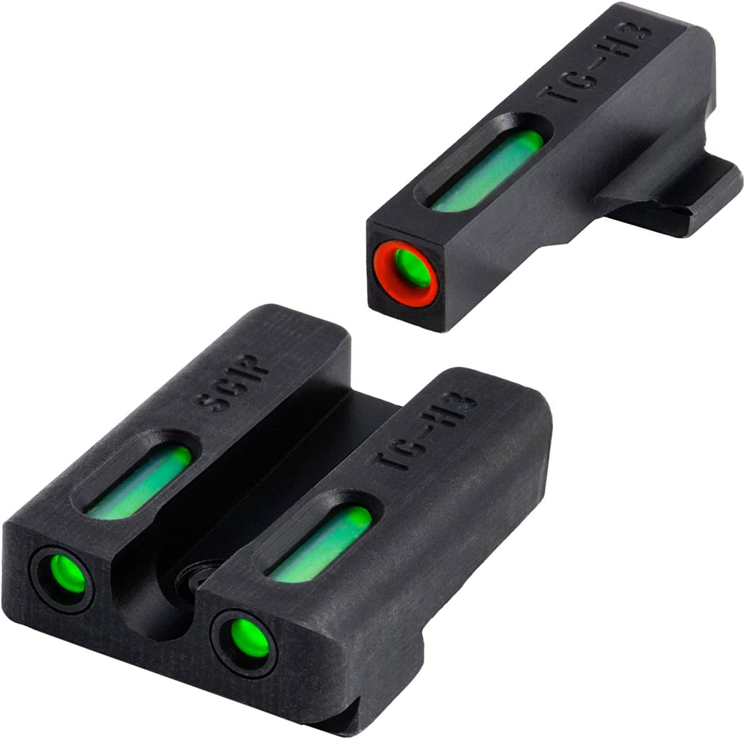 TRUGLO TFX PRO Handgun Night Sights Tritium and Fiber Optic