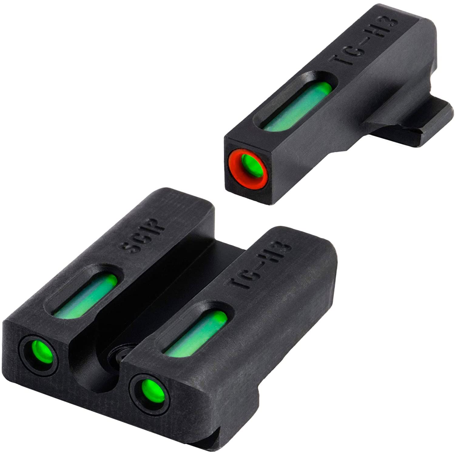 TRUGLO TFX PRO Handgun Night Sights Tritium and Fiber Optic