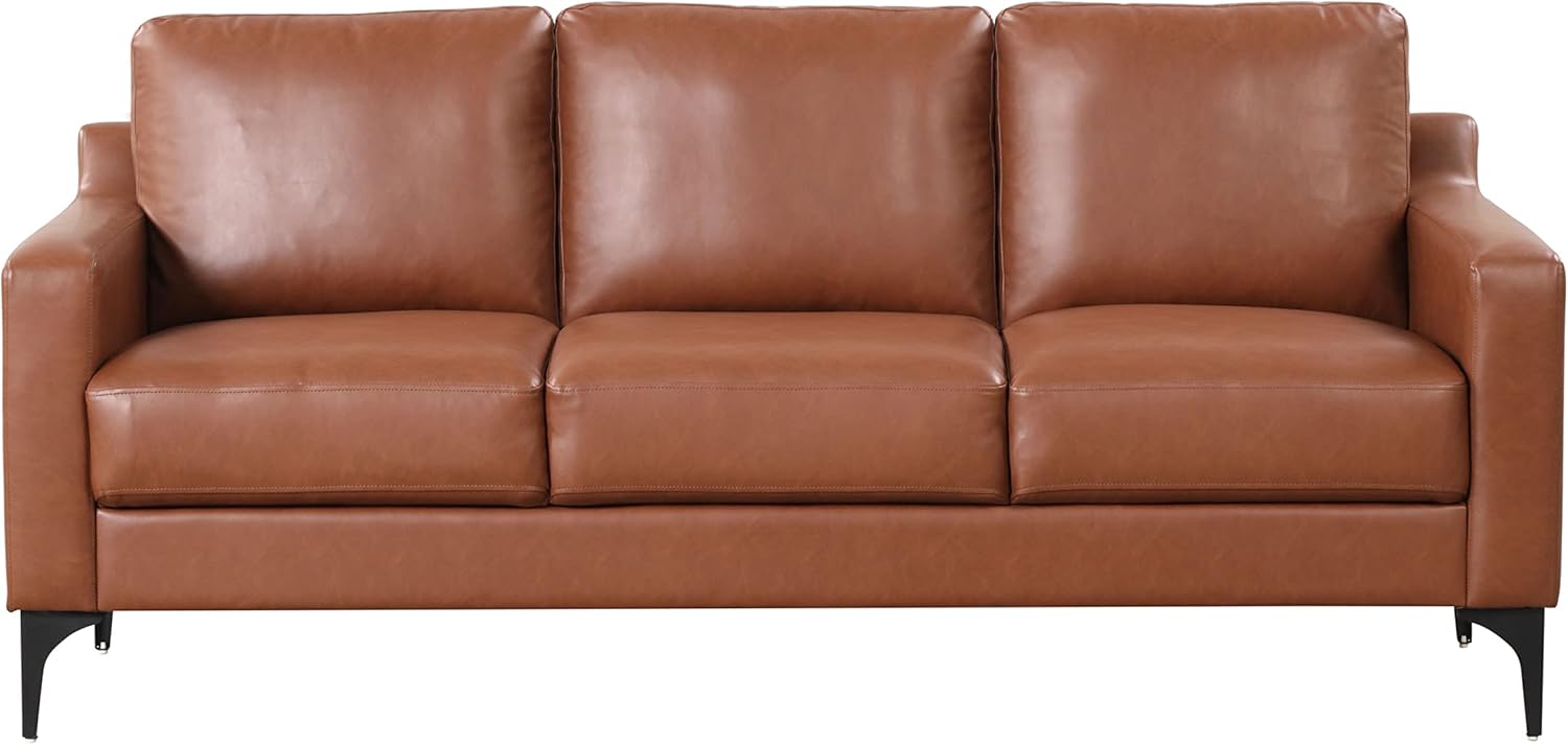 SERTA Florence Faux Leather Sofa & Loveseat