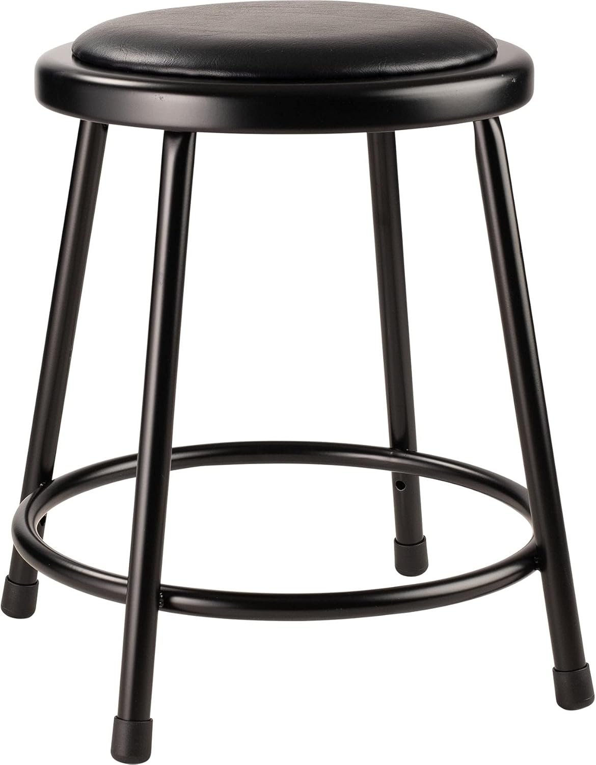 NPS 24" Heavy Duty Vinyl Padded Steel Stool