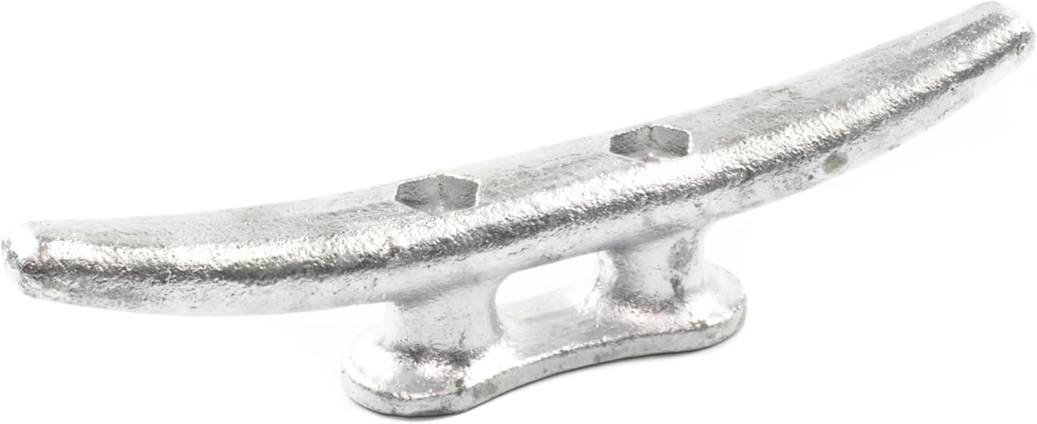 Whitecap S-1522P Hot Dipped Galvanized Steel Dock Cleat - 10"