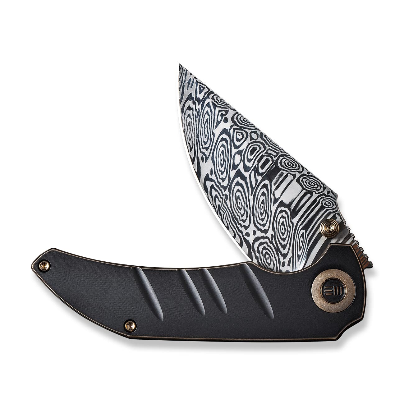We Knife WE22020BDS1: Riff-Raff Framelock Damascus
