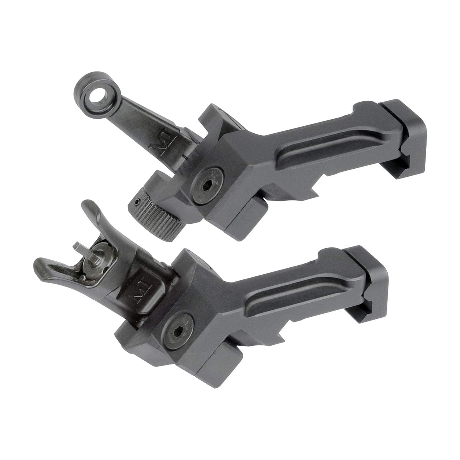 Midwest Combat Rifle 45° Offset Front & Rear Sight Set