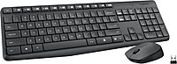Logitech MK235 Wireless Keyboard and Mouse Combo for Windows, USB Receiver, Long Battery Life, Laptop and PC Keyboard and Mouse Wireless