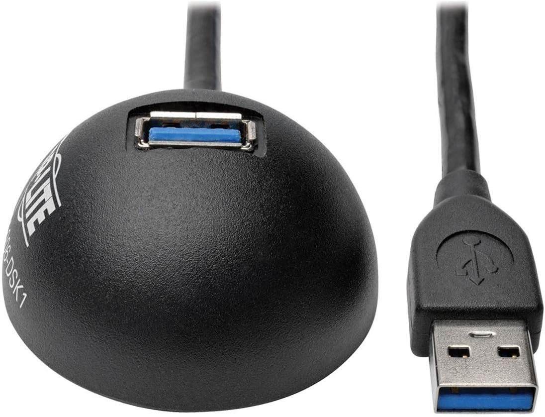 Tripp Lite 6ft USB 3.0 SuperSpeed Desktop Extension Cable, Black