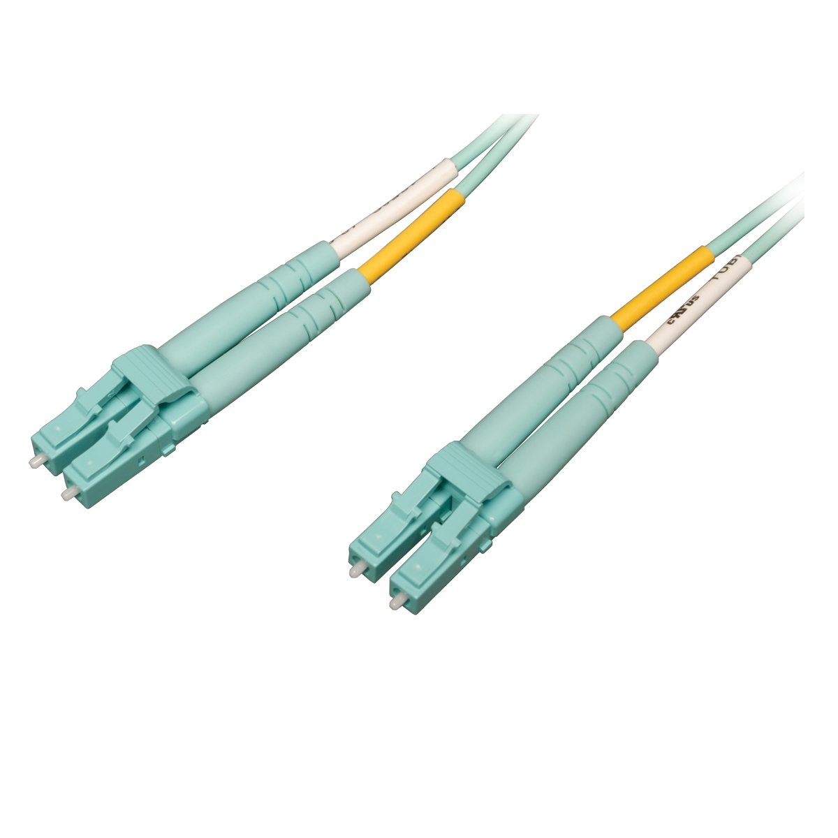 Tripp Lite Laser-Optimized Duplex Multimode 50/125 Fiber Patch Cable (LC/LC) - Aqua
