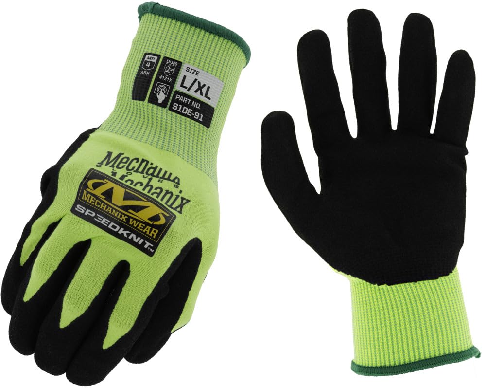 Mechanix Wear SpeedKnit Utility Work Gloves