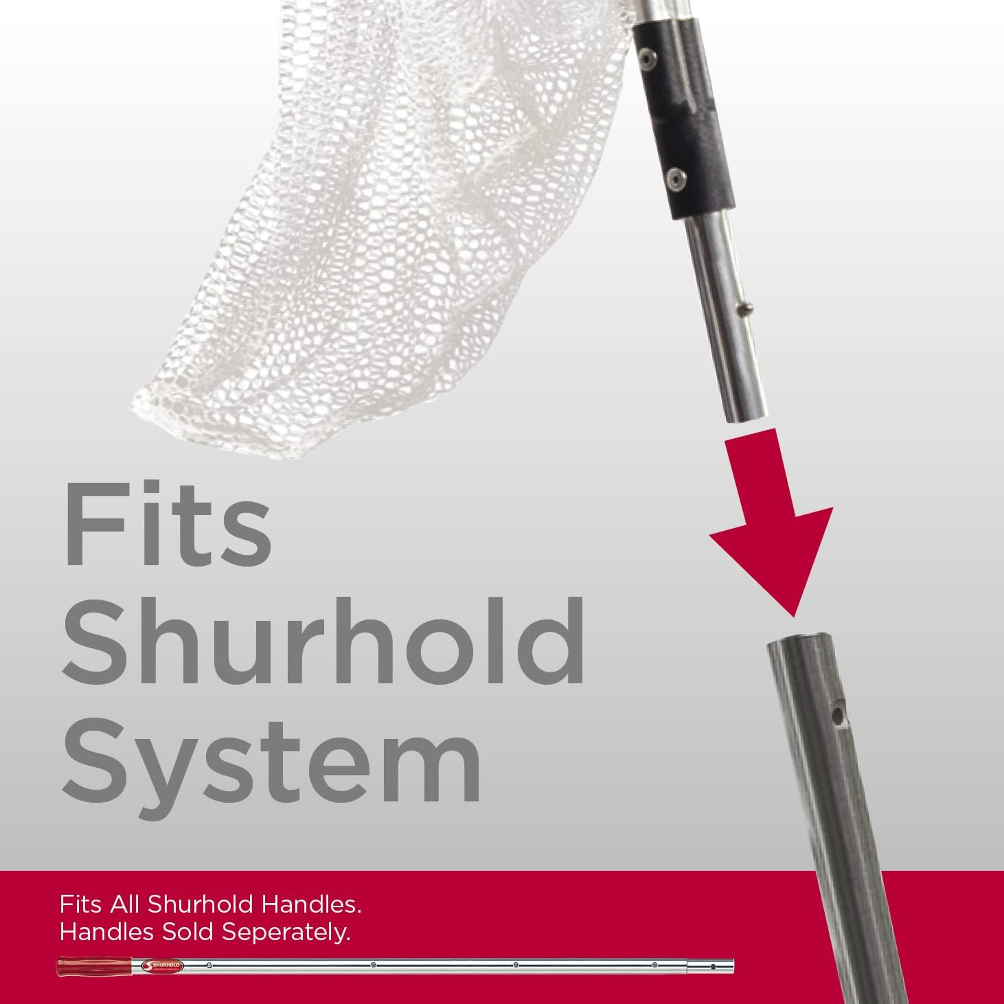 Shurhold Shur-LOK Shrimp & Shad Dip Net - 17" x 20" x 30" Shrimp and Shad Dip Net