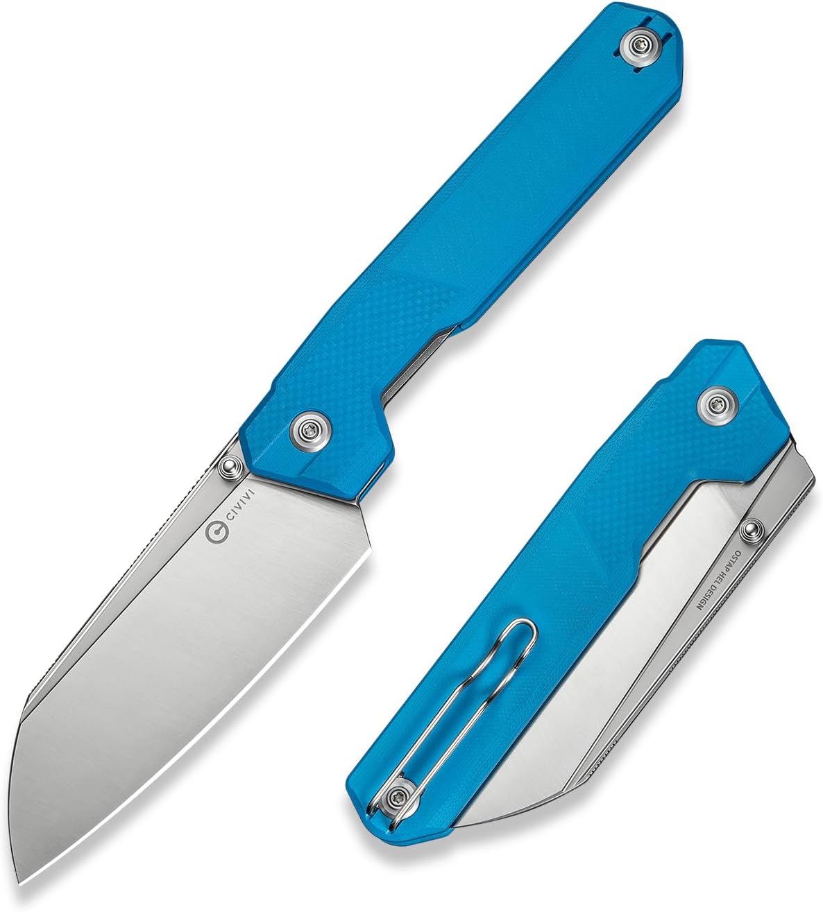 CIVIVI Hid Folding Pocket Knife 4.14in 14C28N Blade G10 Handle