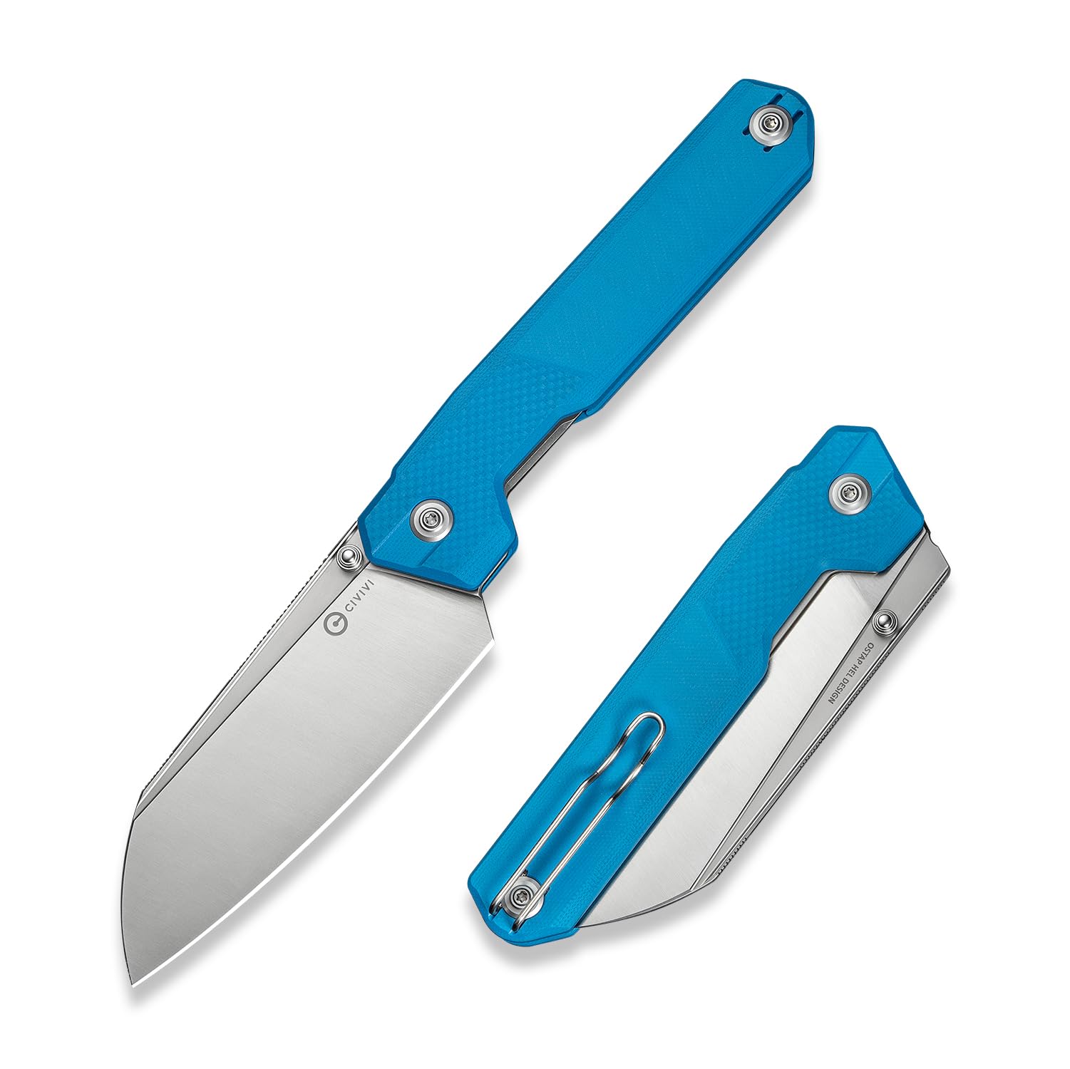 CIVIVI Hid Folding Pocket Knife 4.14in 14C28N Blade G10 Handle