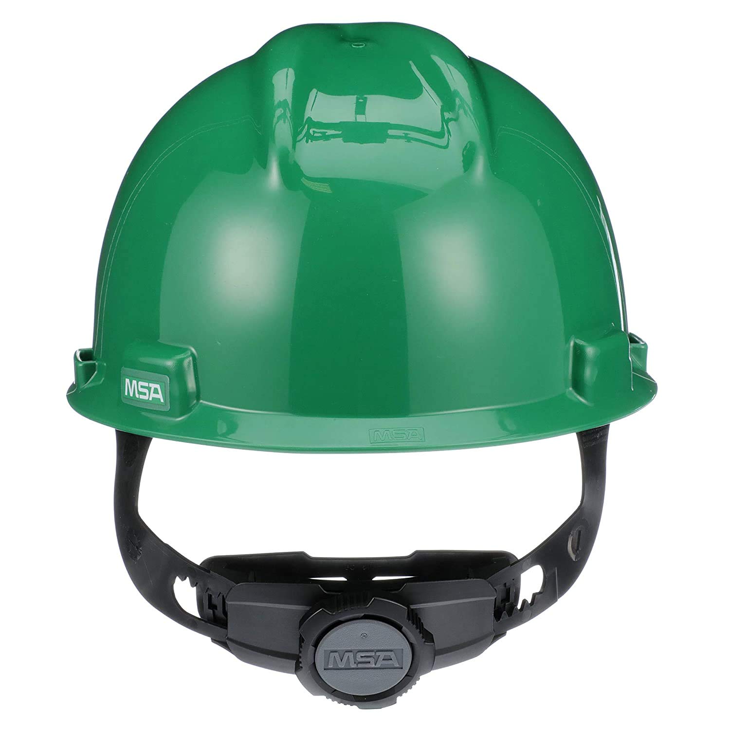 MSA 475362 V-Gard Cap Style Safety Hard Hat With Fas-Trac III Ratchet Suspension | Polyethylene Shell