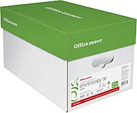 Office Depot EnviroCopy Copy Paper, 5 Reams, White, Ledger (11in x 17in), 2500 Sheets Per Case, 20 Lb, 30% Recycled, FSC Certified