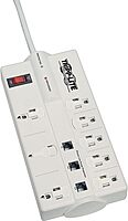 Tripp Lite TLP808TEL 8-Outlet Surge Protector Power Strip, 120V, 8ft Cord, 2160J