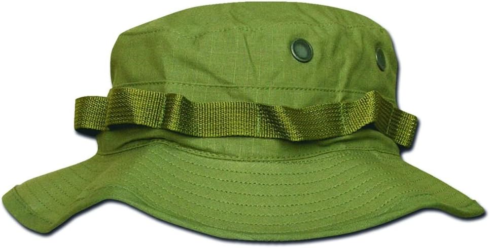 TRU-SPEC Military Boonie Hat, 100% Cotton Rip-Stop