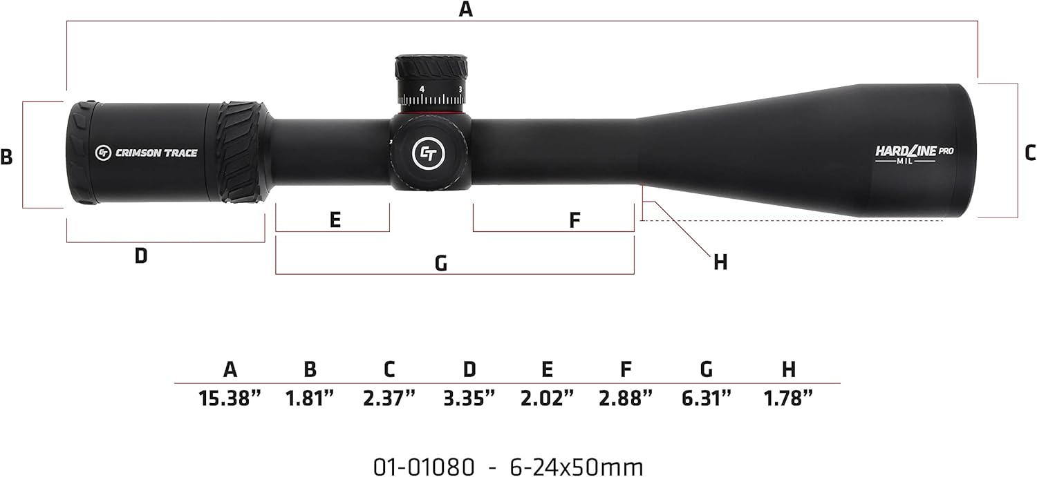 CRIMSON TRACE Hardline Pro Riflescope