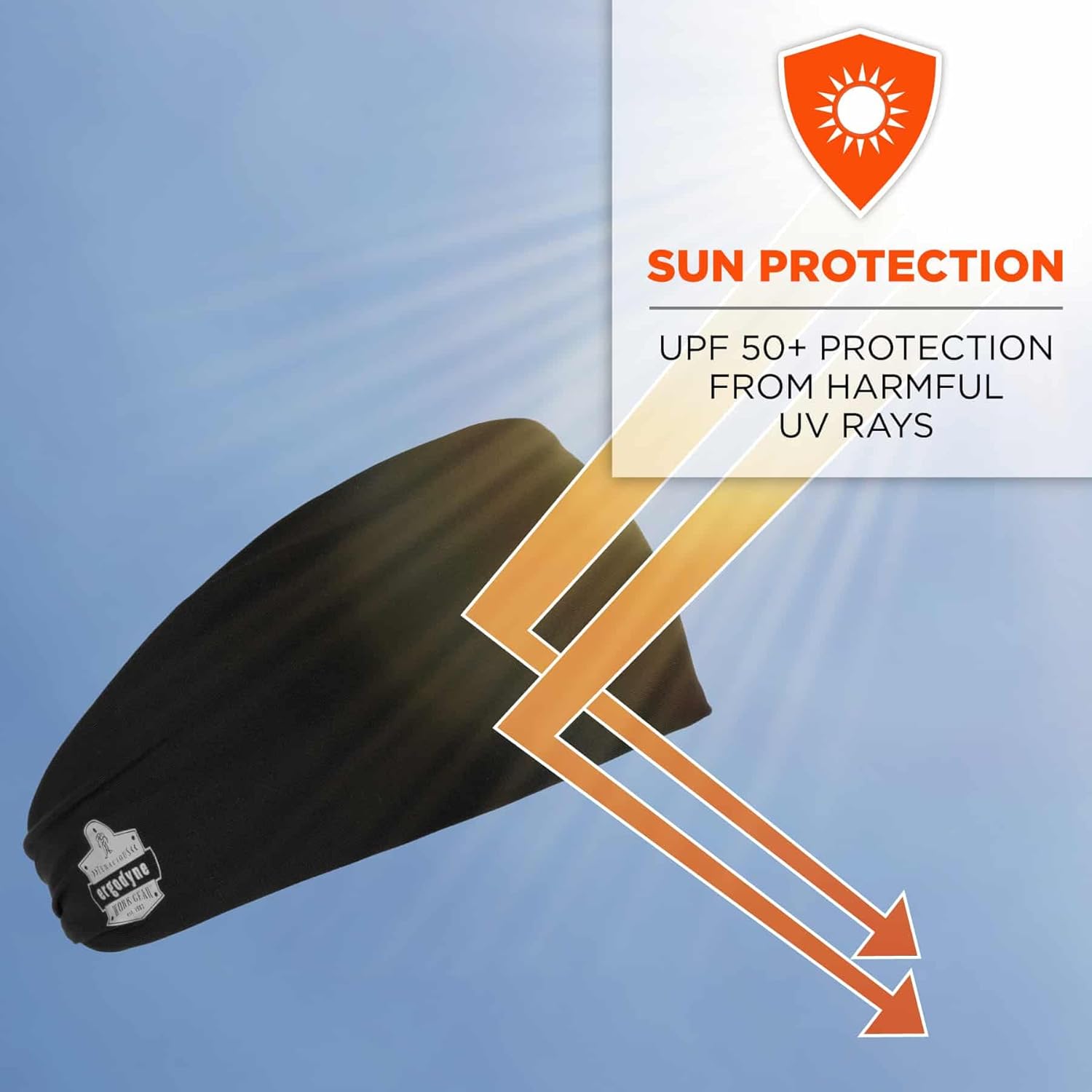 Ergodyne Chill-Its 6634 Cooling Headband, One Size