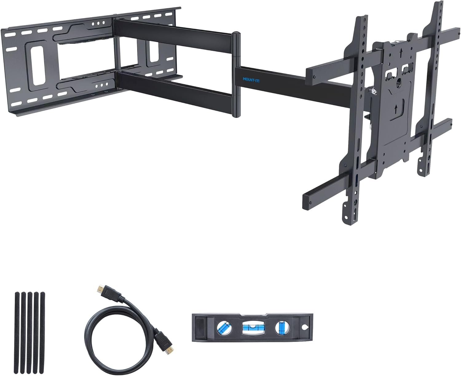 Mount-It! Long Arm TV Mount, Full Motion Long Extension Wall Bracket with 38.5 inch Extension,TV Wall Mount Fits Screens 40