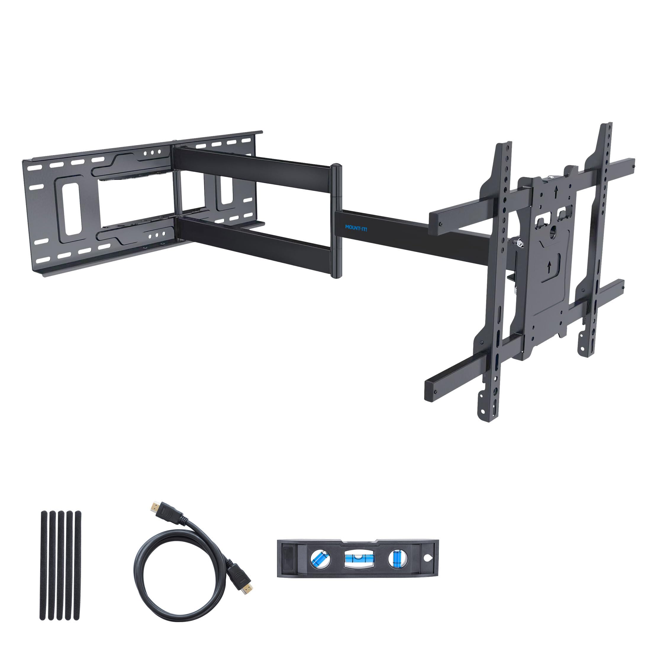 Mount-It! Long Arm TV Mount, Full Motion Long Extension Wall Bracket with 38.5 inch Extension,TV Wall Mount Fits Screens 40