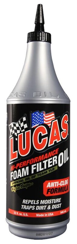 Lucas Oil High Performance Foam Filter Oil