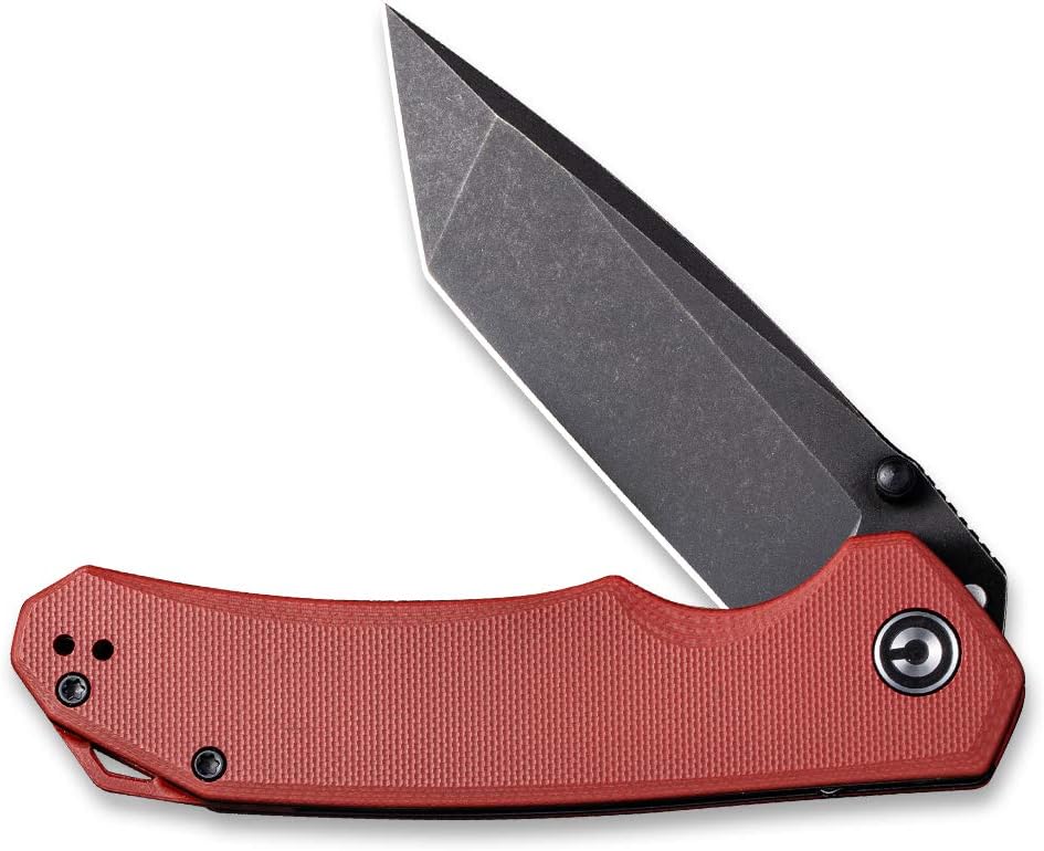 CIVIVI Brazen Folding Pocket Knife D2 Tanto Blade