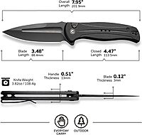 CIVIVI Incindie Folding Pocket Knife