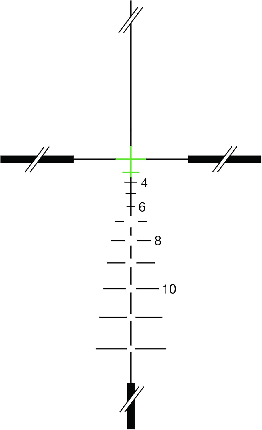 TRIJICON 3.5x35 ACOG LED Battery-Illuminated Rifle Scope