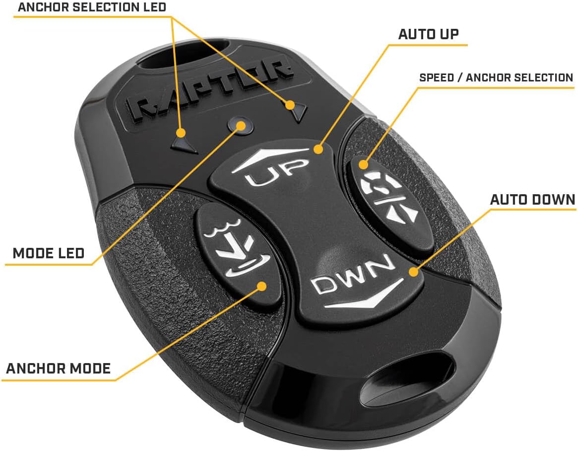 Minn Kota Raptor Shallow Water Anchor, 8 Ft. Silver