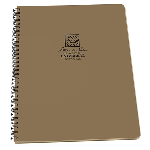 RITE IN THE RAIN Weatherproof Side Spiral Notebook