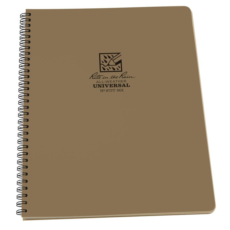RITE IN THE RAIN Weatherproof Side Spiral Notebook