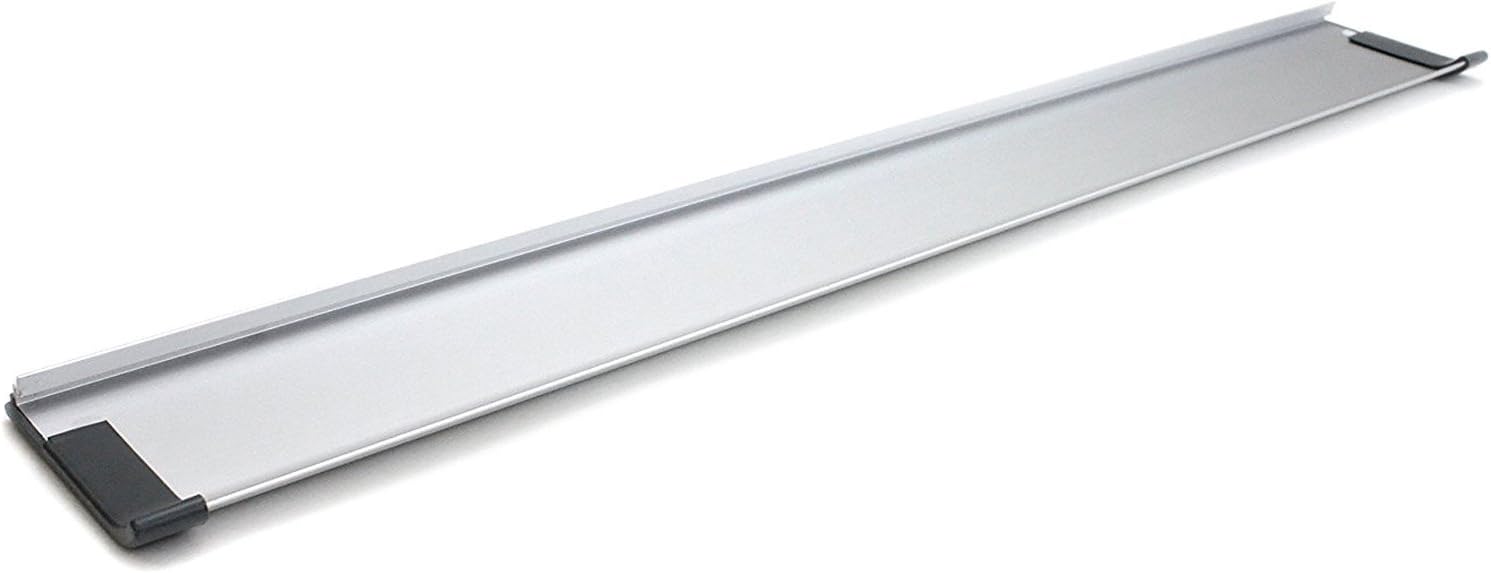 U BRANDS Melamine Non-Magnetic Dry-Erase Board, Silver Aluminum Frame