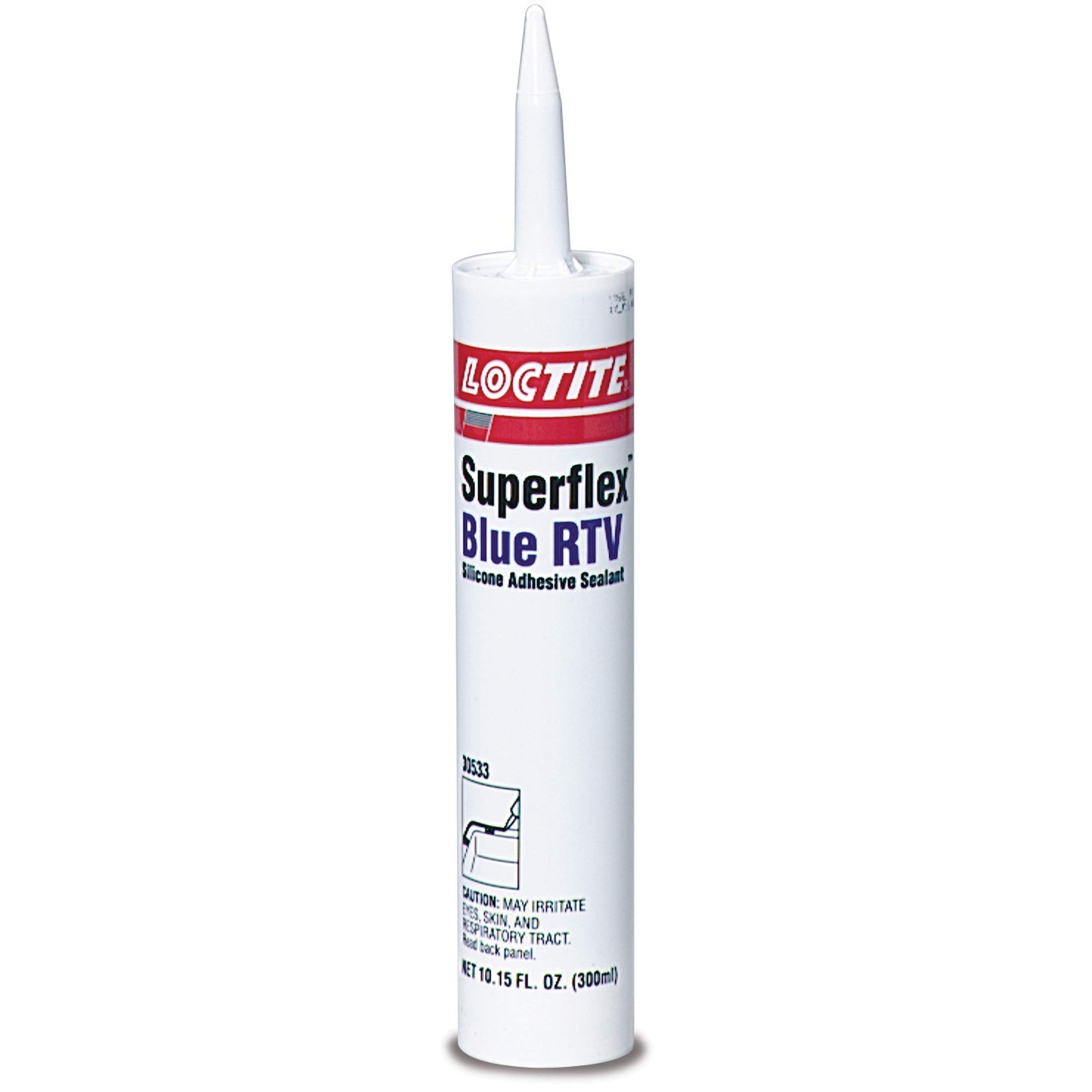 RTV Silicone Sealant, 300mL Cartridge, Blue