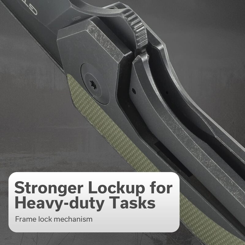 CIVIVI Hypersonic Folding Pocket Knife for EDC, Frame Lock, 3.7" 14C28N, Designed by Gustavo T. Cecchini